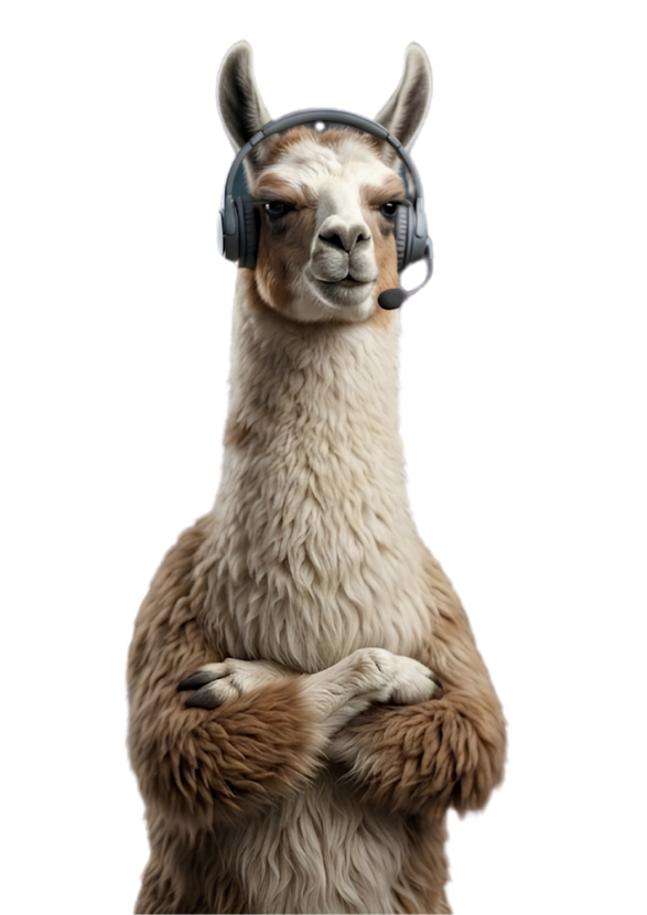 Even our llama knows something's wrong with manual timesheets